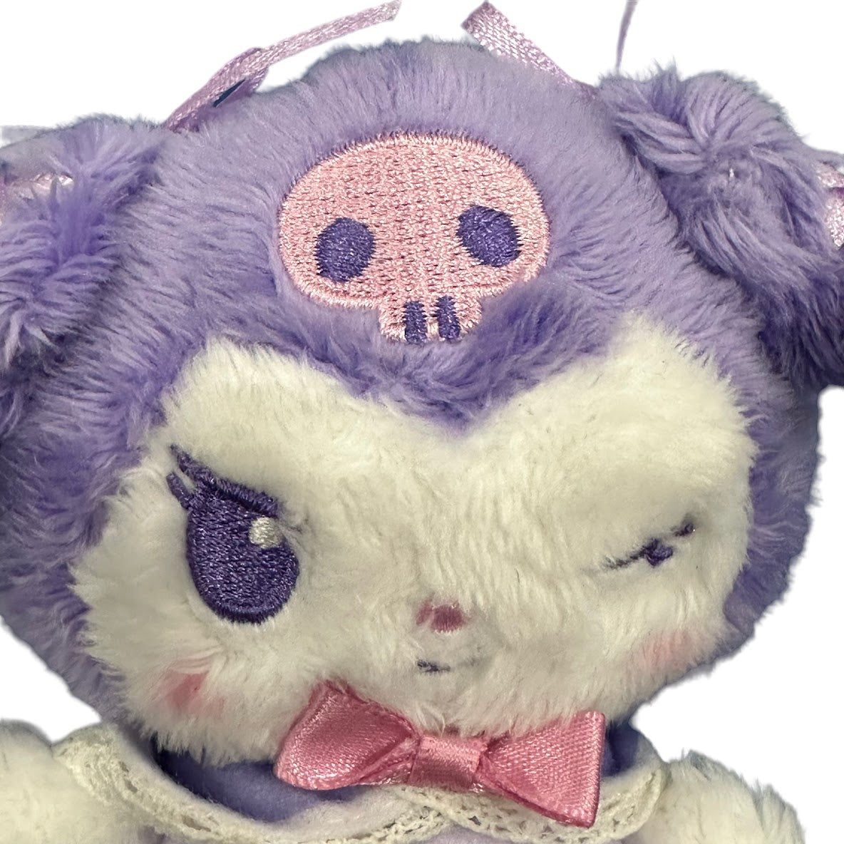 Kuromi "PU" Mascot Plush Keychain