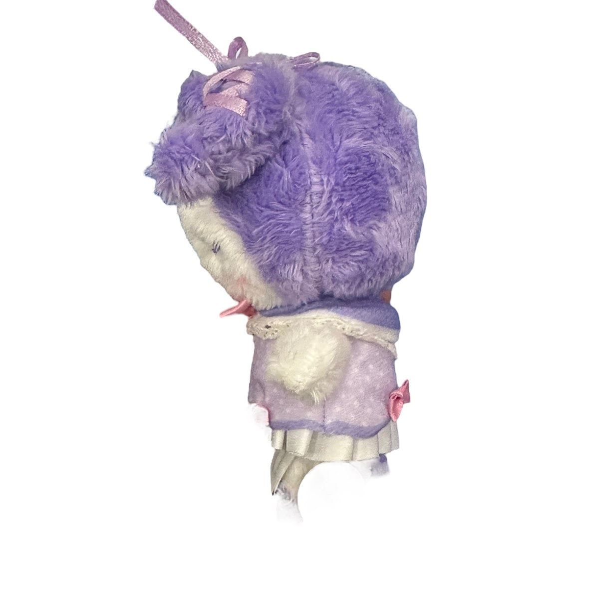 Kuromi "PU" Mascot Plush Keychain