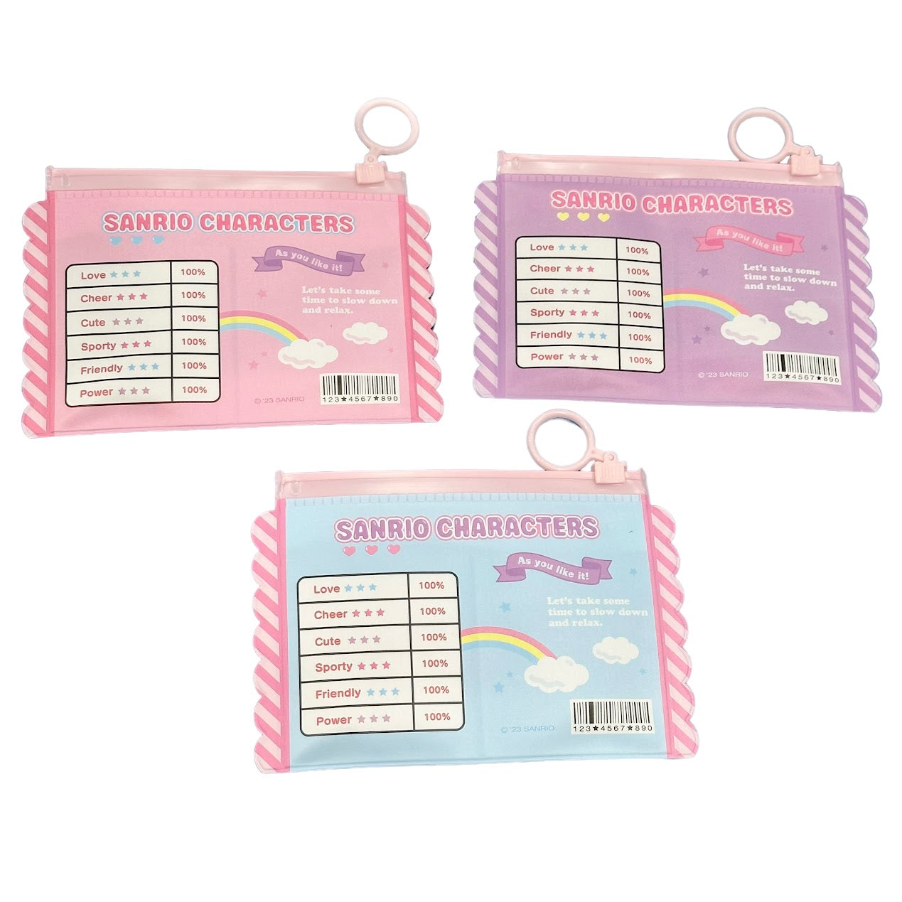 Sanrio Characters Pack Yourself Hair Clip "Fruit Popsicle" Mix