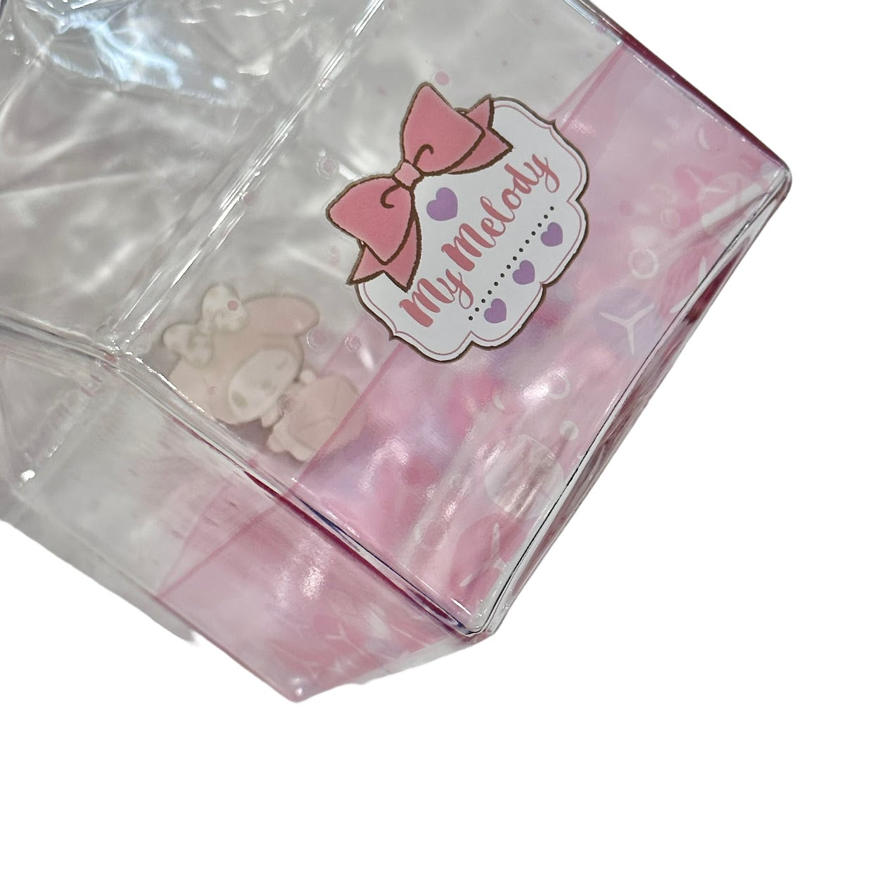 My Melody Glass Milk Carton