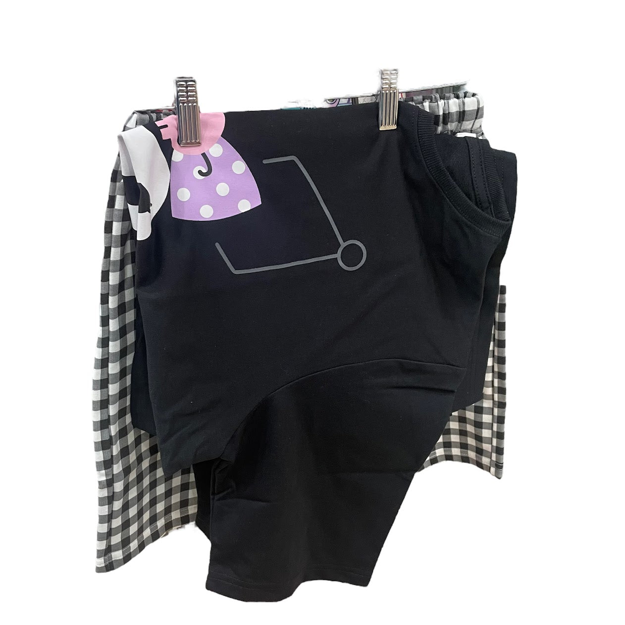 Kuromi "Face" Room Wear Set