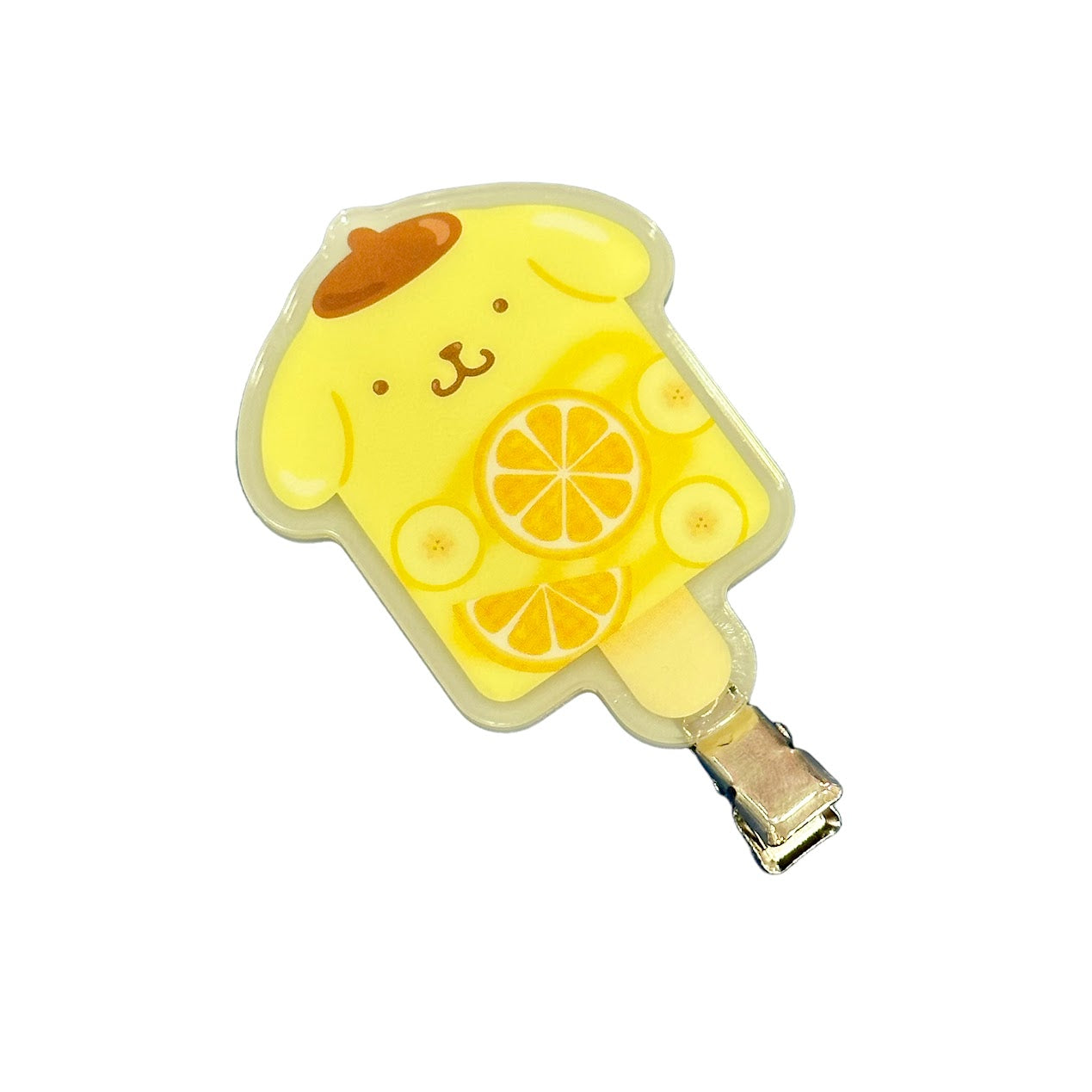 Sanrio Characters Pack Yourself Hair Clip "Fruit Popsicle" Mix