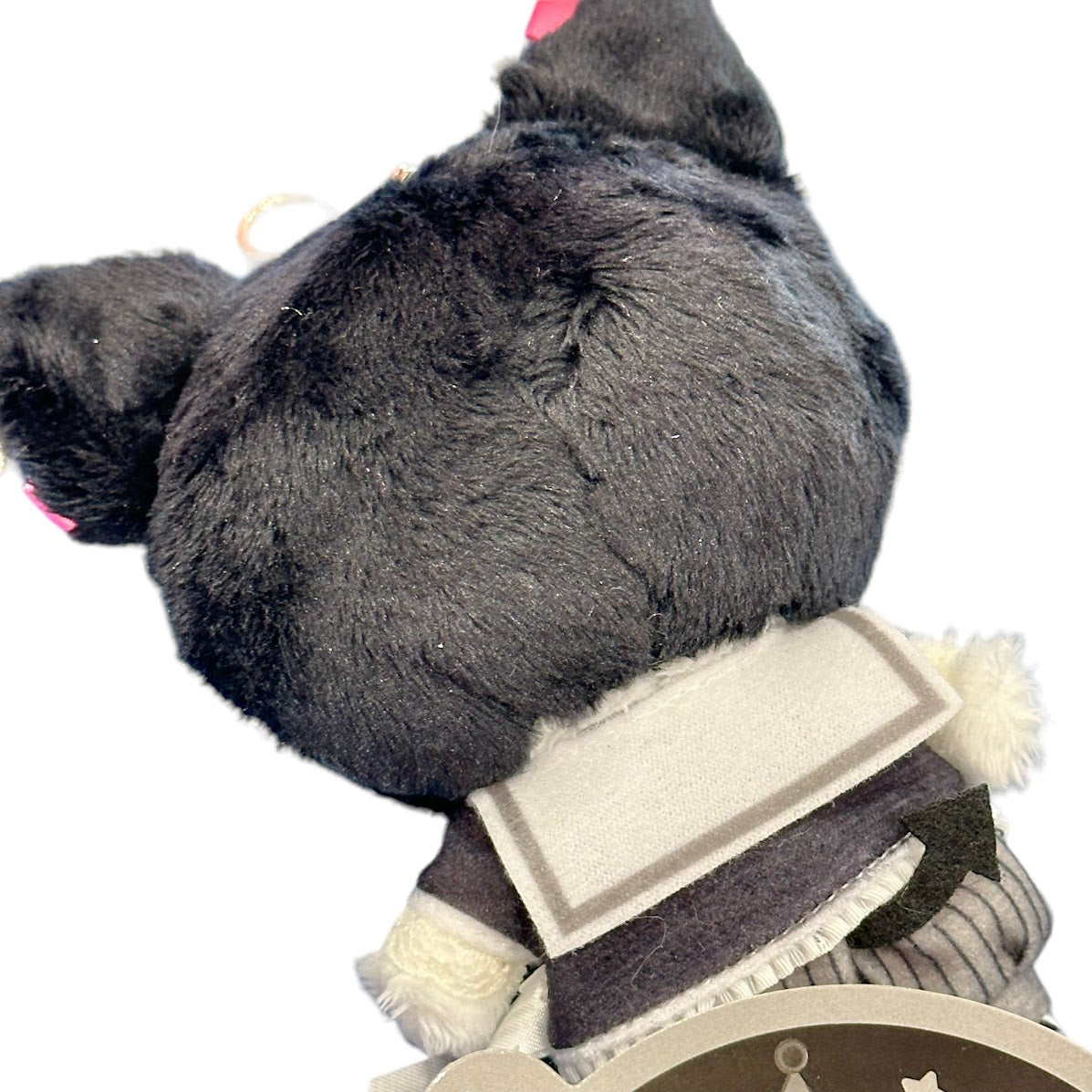 Kuromi "BK" Mascot Plush Keychain