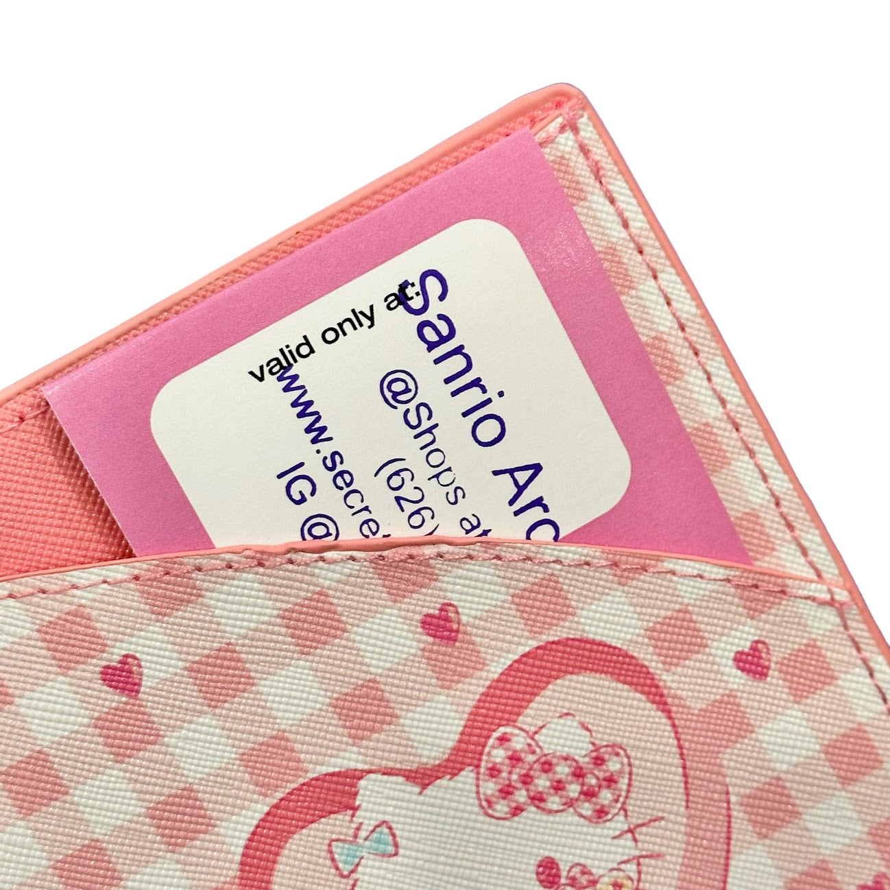 Hello Kitty "Plaid" Multi Purpose Wallet