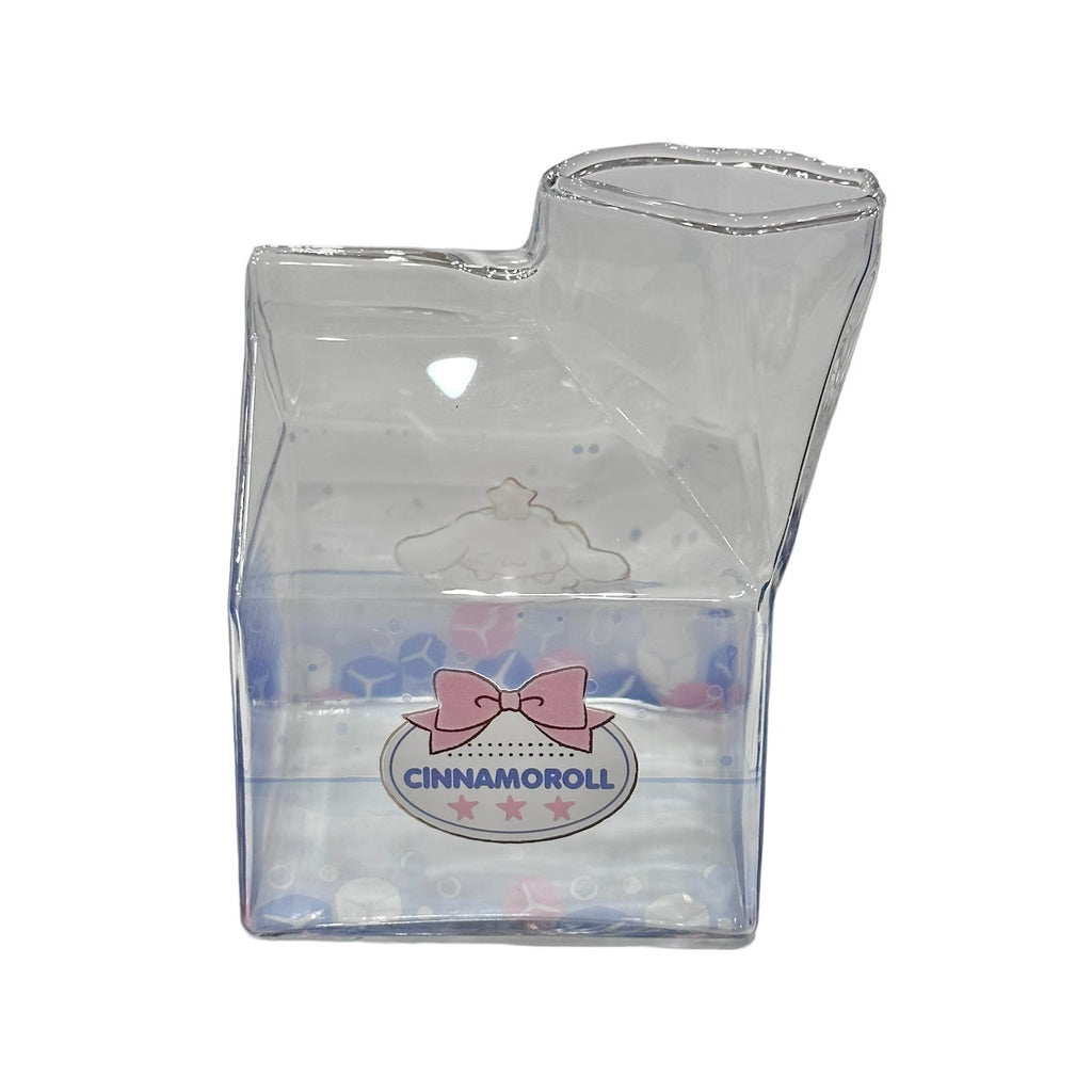 Sanrio Characters Milk Carton Shaped Glass Cinnamoroll