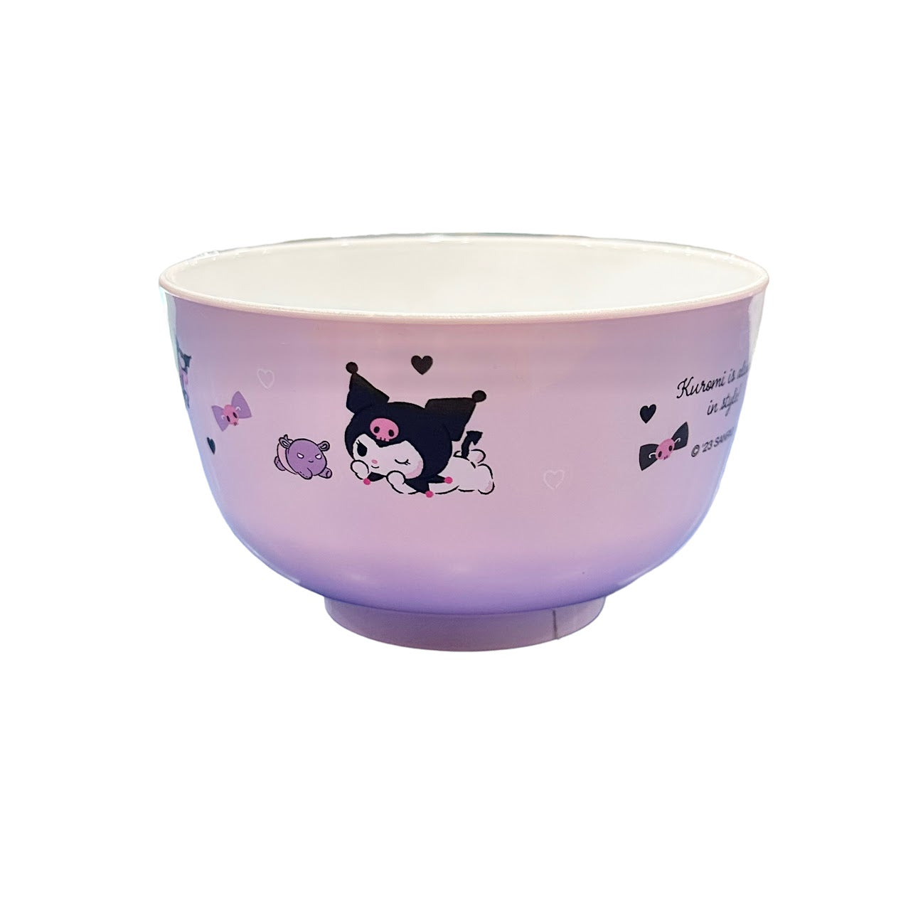 Kuromi Plastic Bowl