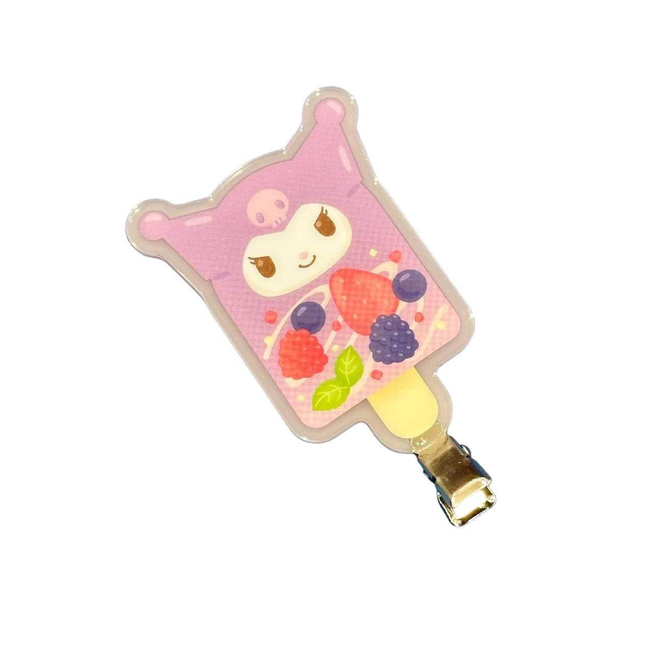 Sanrio Characters Pack Yourself Hair Clip "Fruit Popsicle" Mix