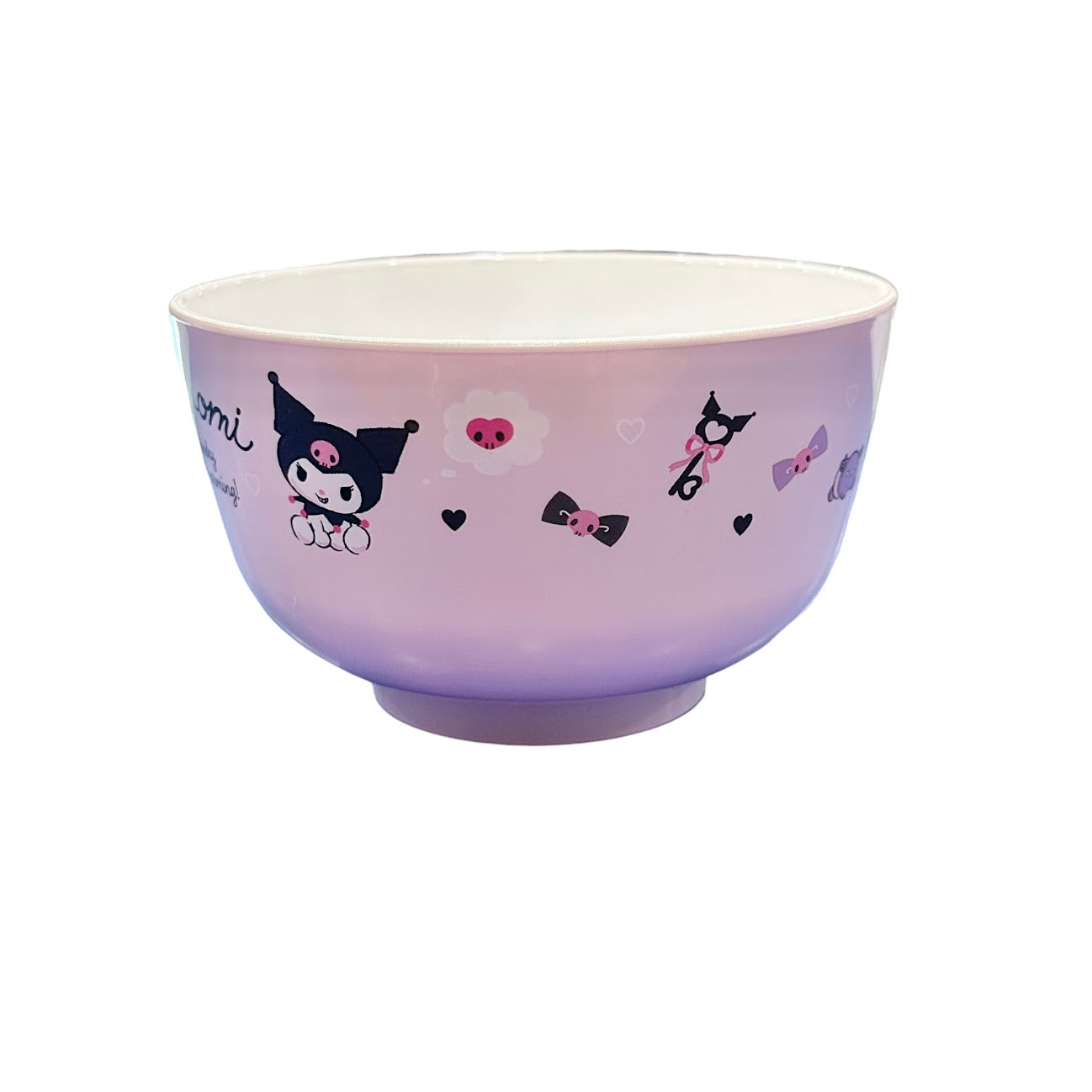 Kuromi Plastic Bowl