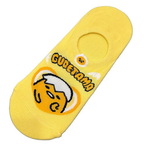 Gudetama "Heart" No Show Socks