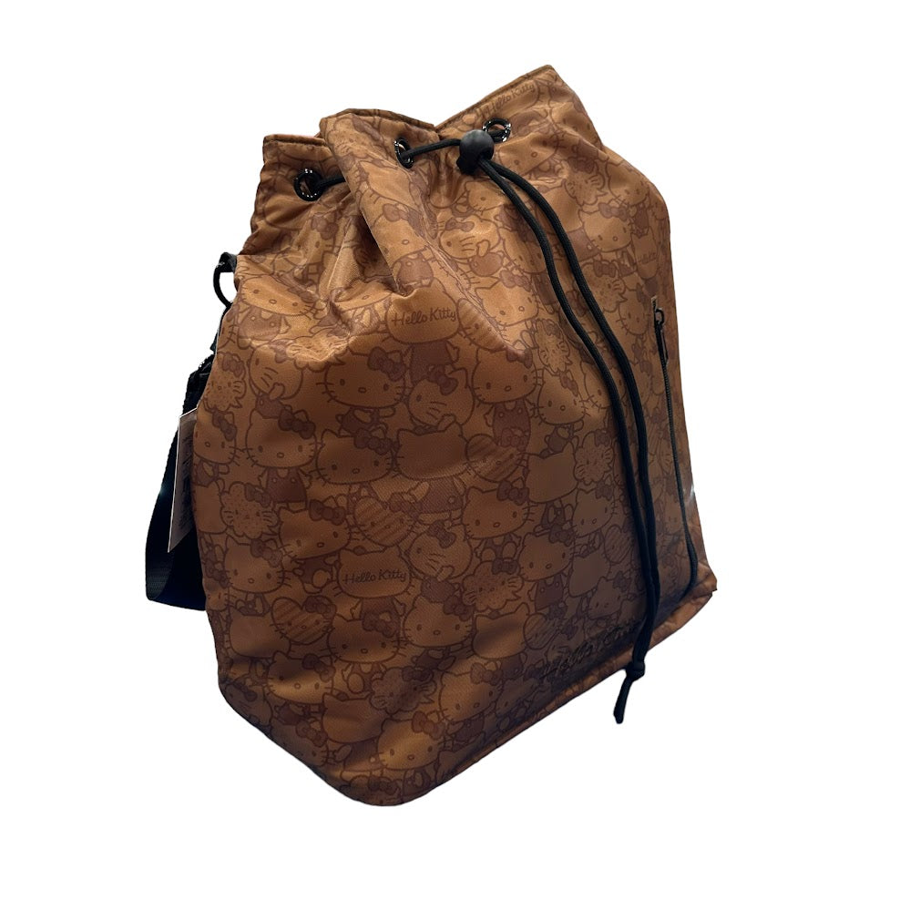 Hello Kitty "Brown Pose" Shoulder Tote Bag