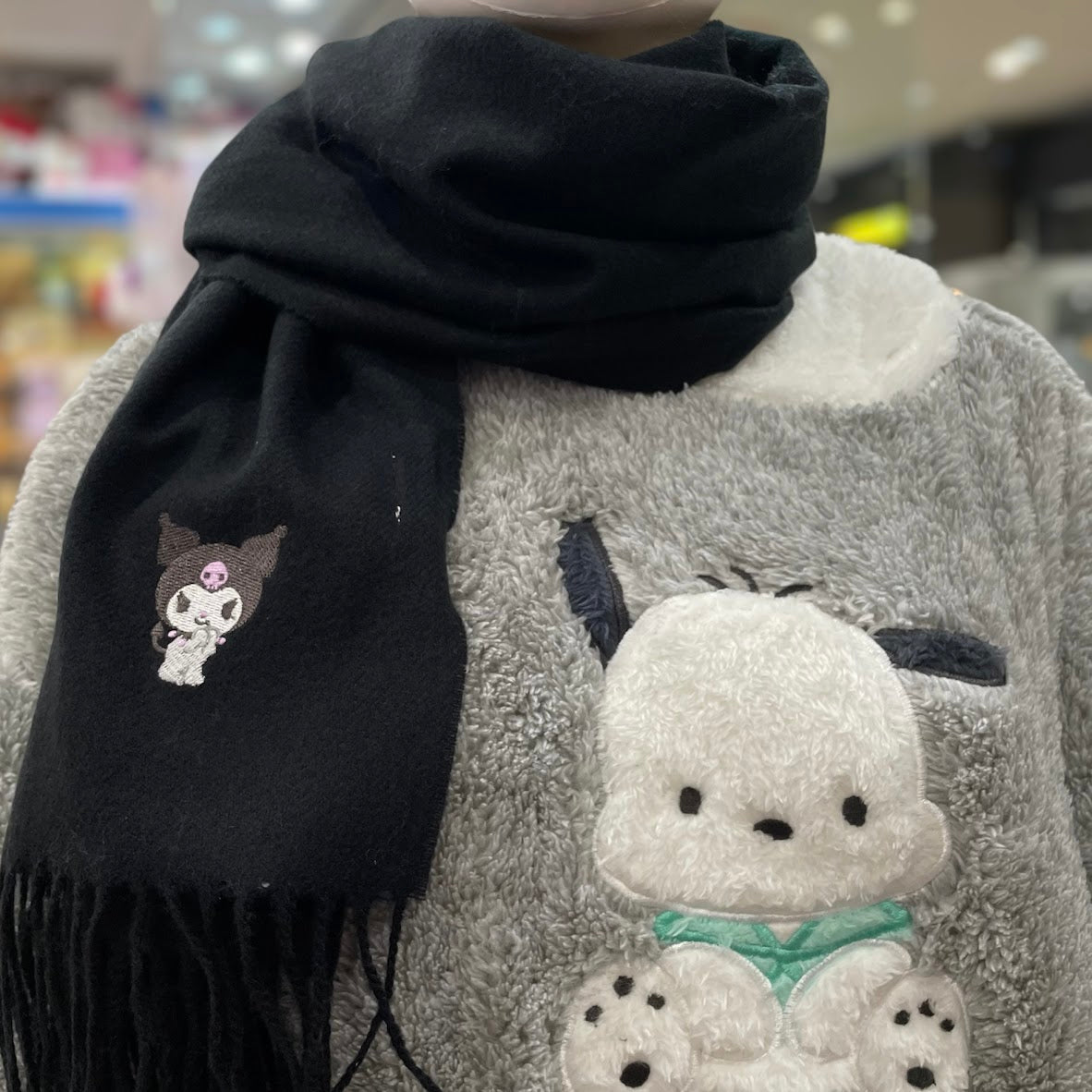 Kuromi "One Point" Scarf