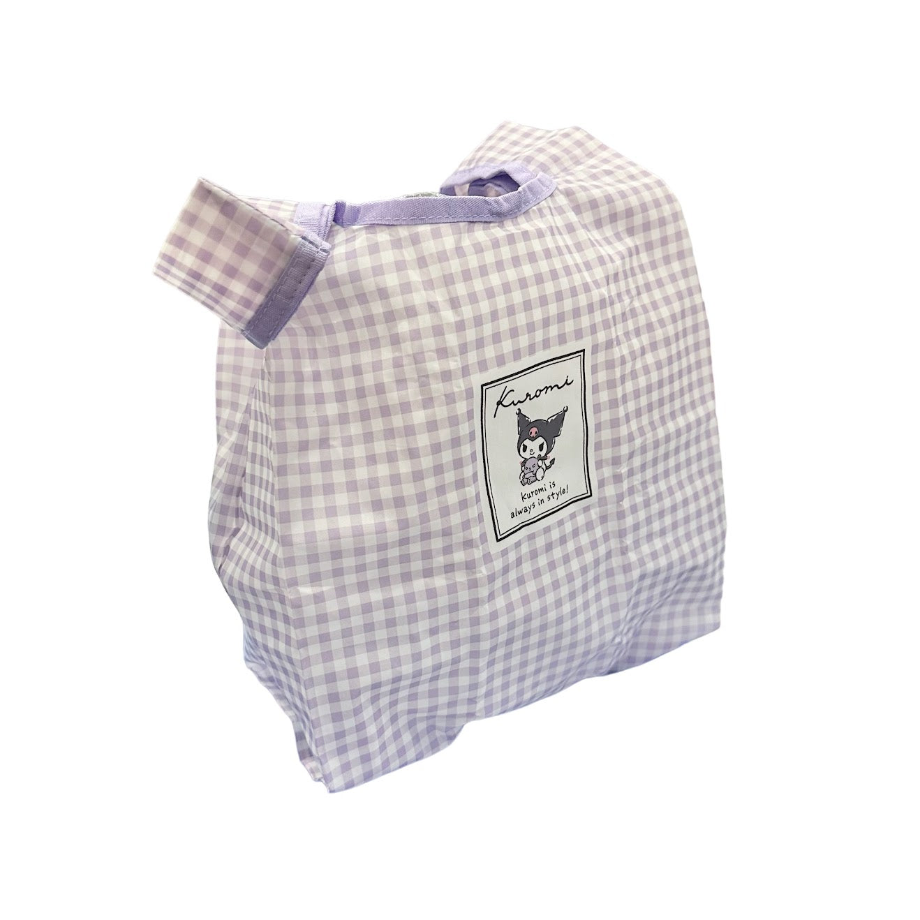 Kuromi "Check" Small Reusable Shopping Bag