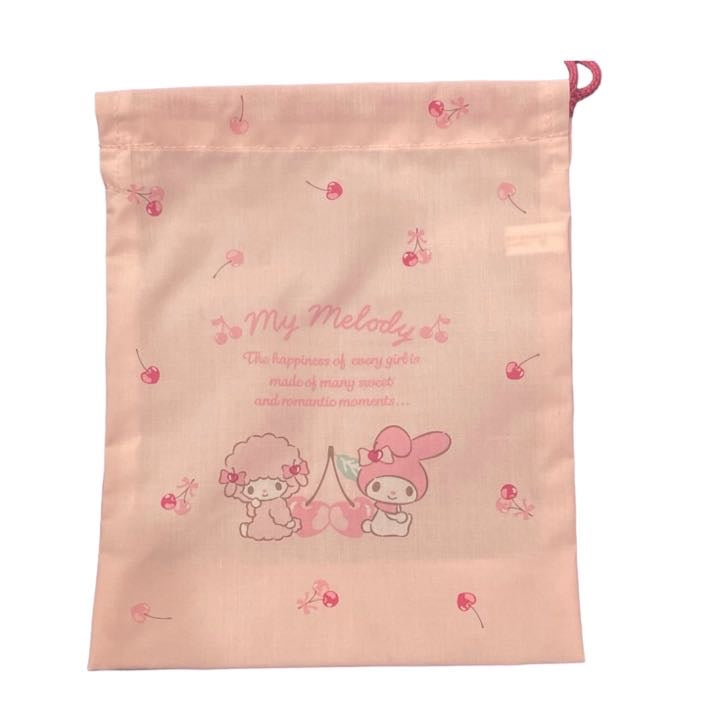 My Melody Small "Cherry" Drawstring Bag