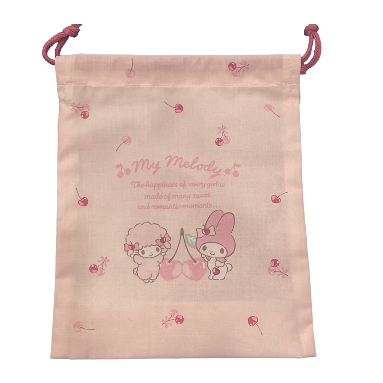 My Melody Small "Cherry" Drawstring Bag