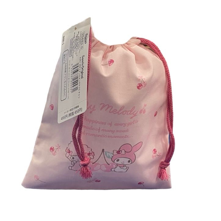 My Melody Small "Cherry" Drawstring Bag