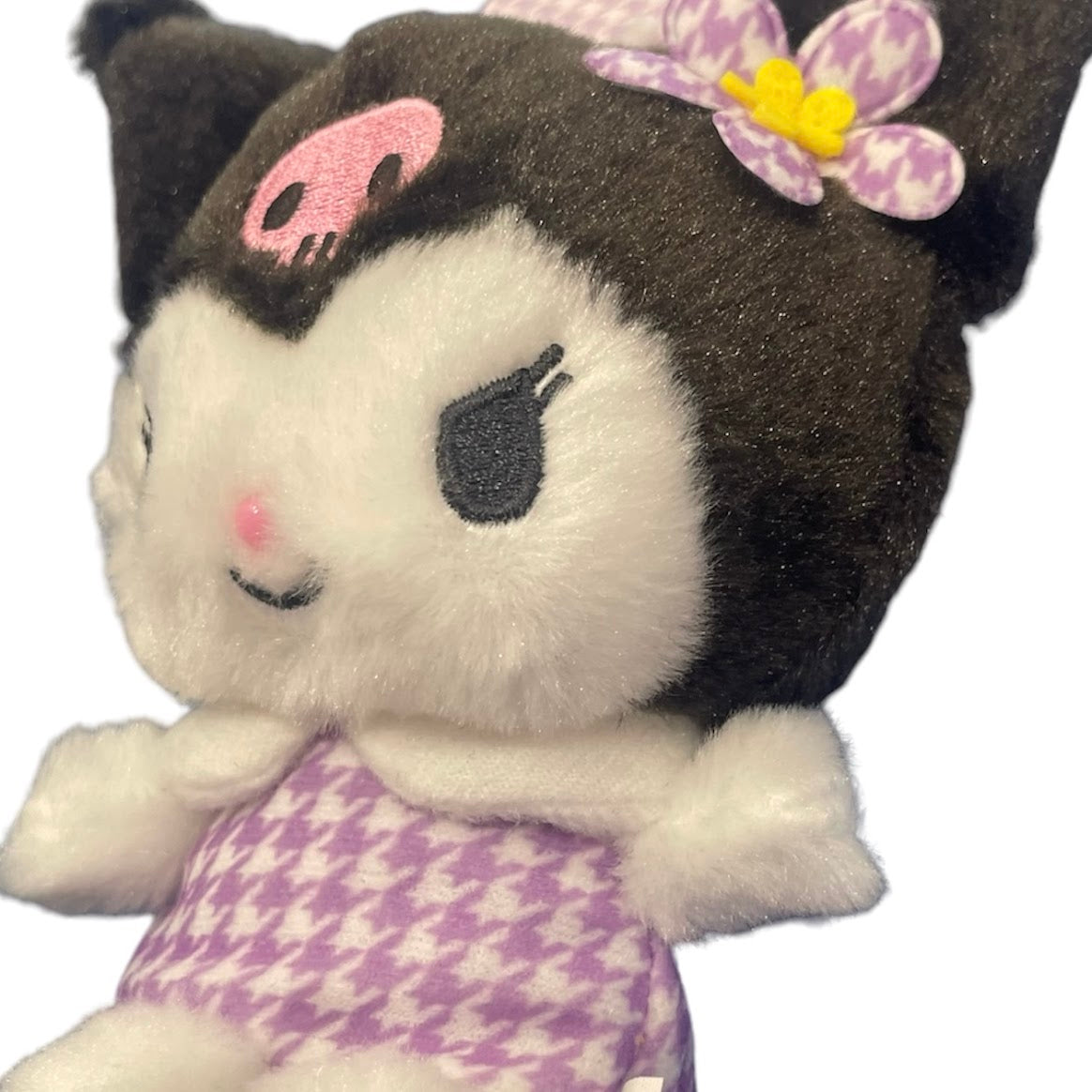 Kuromi "Face" Keychain w/ Mascot