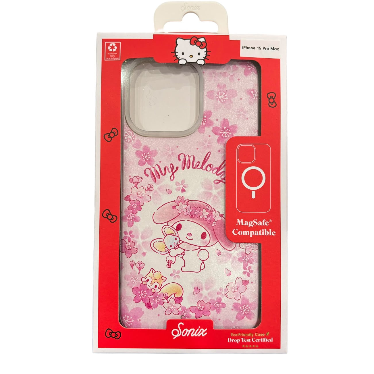 Sonix x My Melody Sakura PINK Magsafe iPhone 15 Pro Max Case Sonix x My Melody Sakura PINK Magsafe iPhone 15 Pro Max Case