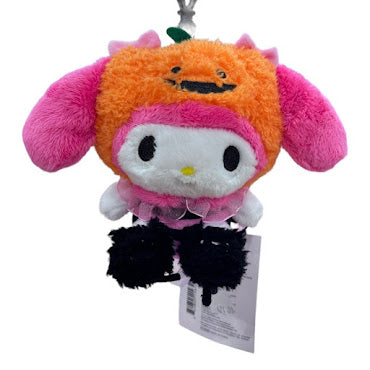 My Melody Halloween "Pumpkin" Mascot Clip-On Plush