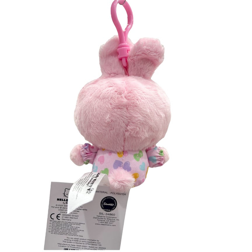Hello Kitty "Rabbit Easter" Mascot Clip On