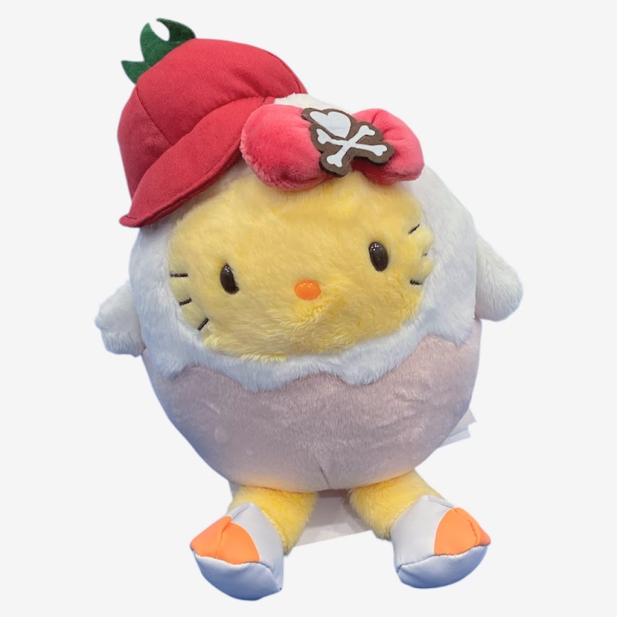 tokidoki x Hello Kitty "Egg Chick Autumn Market" Bean Doll Plush