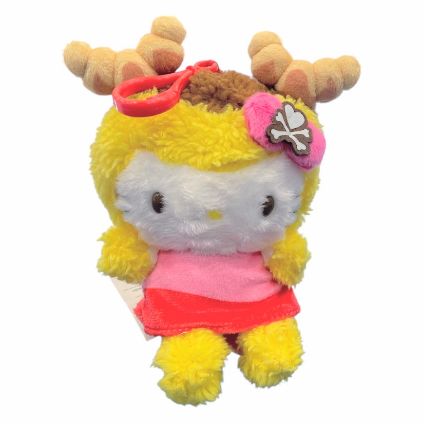 tokidoki x Hello Kitty "Croissant Autumn Market" Mascot Clip On