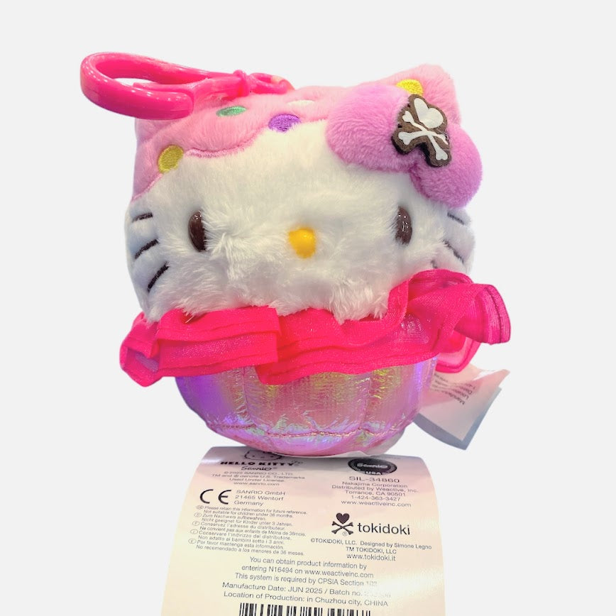 tokidoki x Hello Kitty "Cup Cake Autumn Market" Mascot Clip On