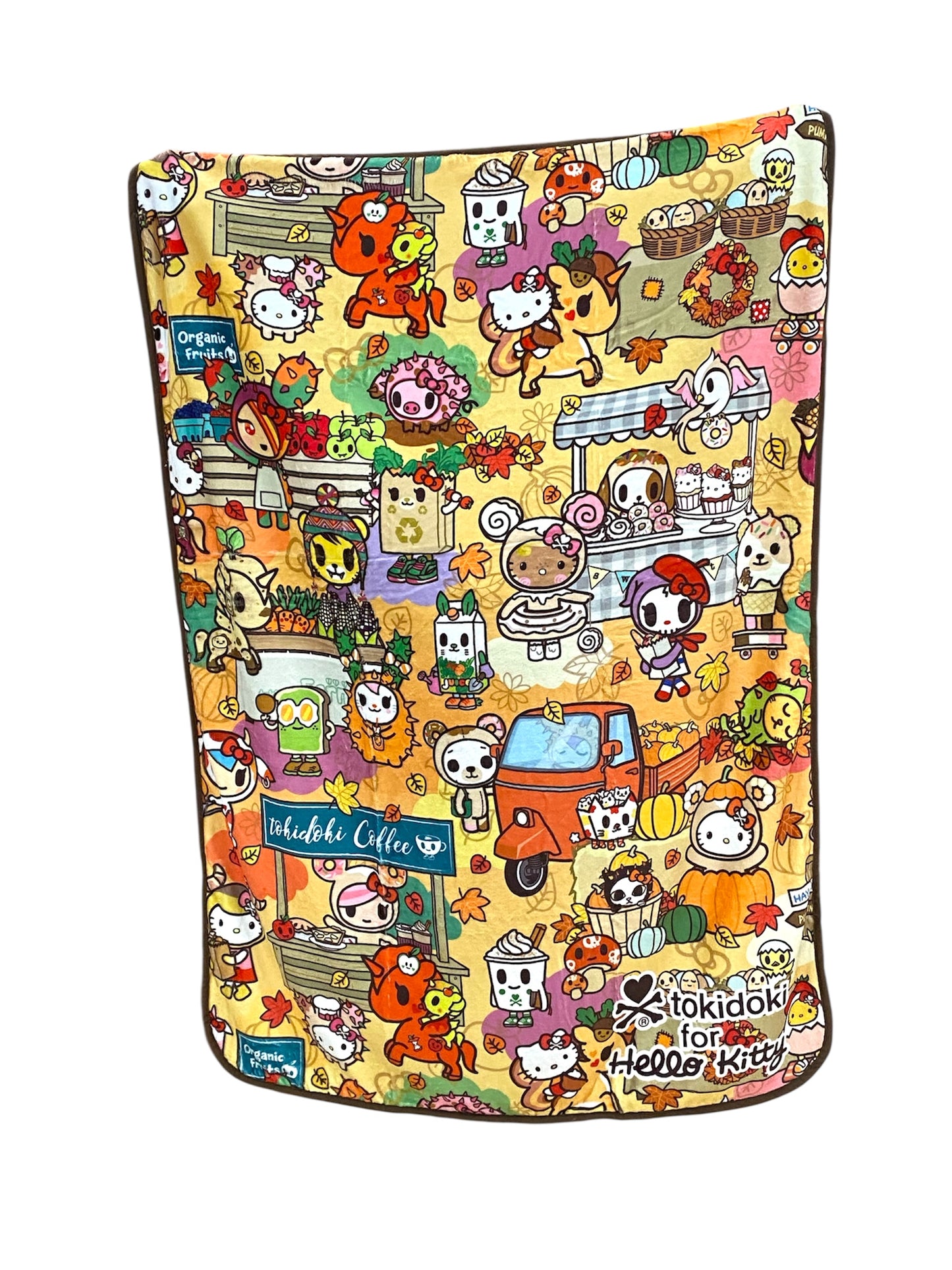 tokidoki x Hello Kitty "Autumn Market" Blanket