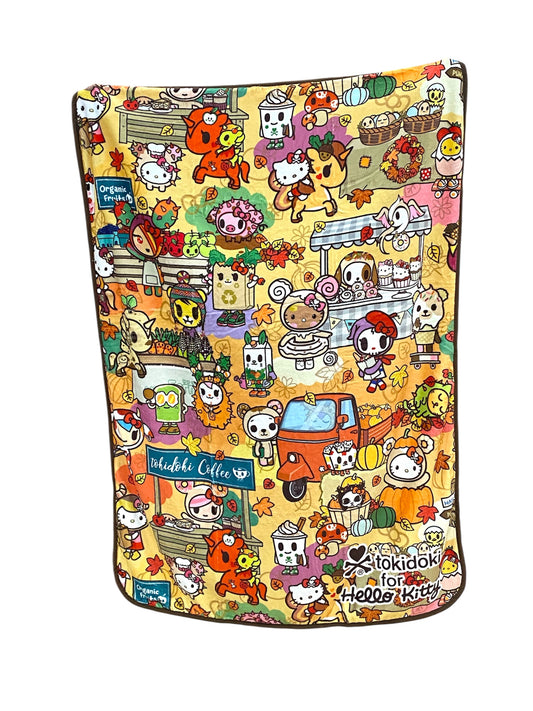 tokidoki x Hello Kitty "Autumn Market" Blanket