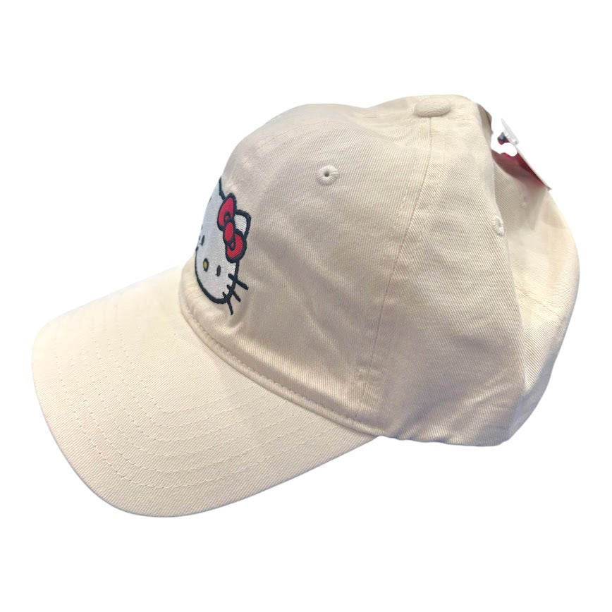 Hello Kitty "Pigment" Dad Cap (Cream)