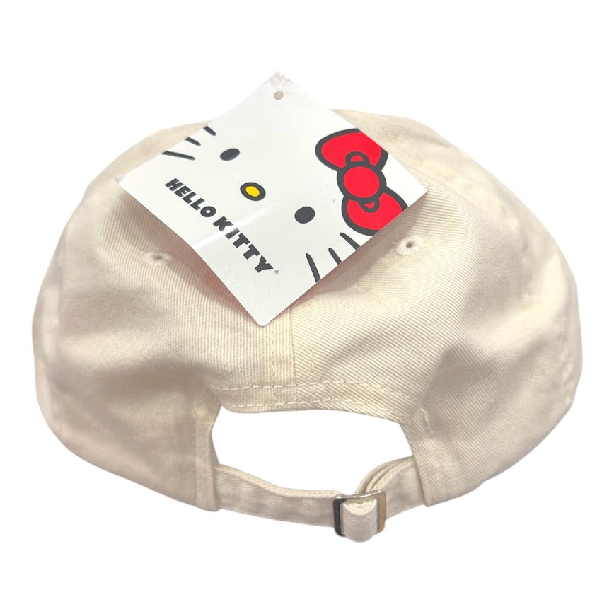 Hello Kitty "Pigment" Dad Cap (Cream)
