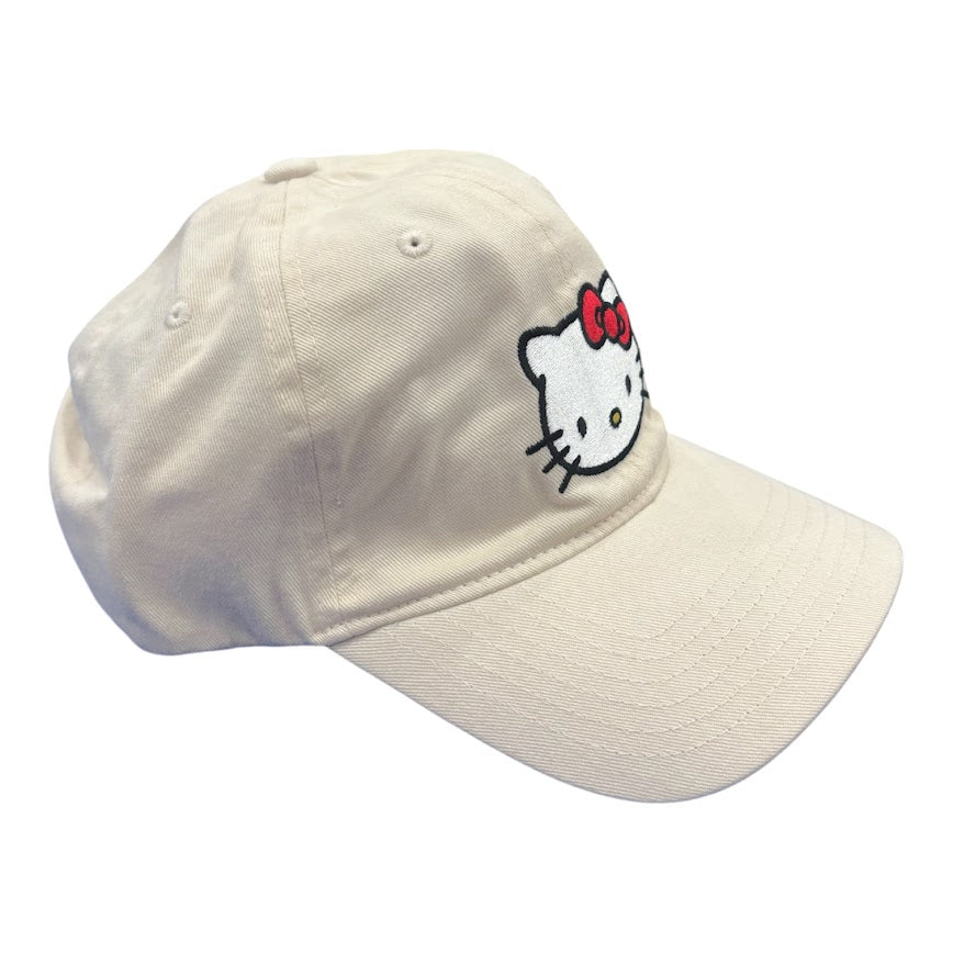 Hello Kitty "Pigment" Dad Cap (Cream)