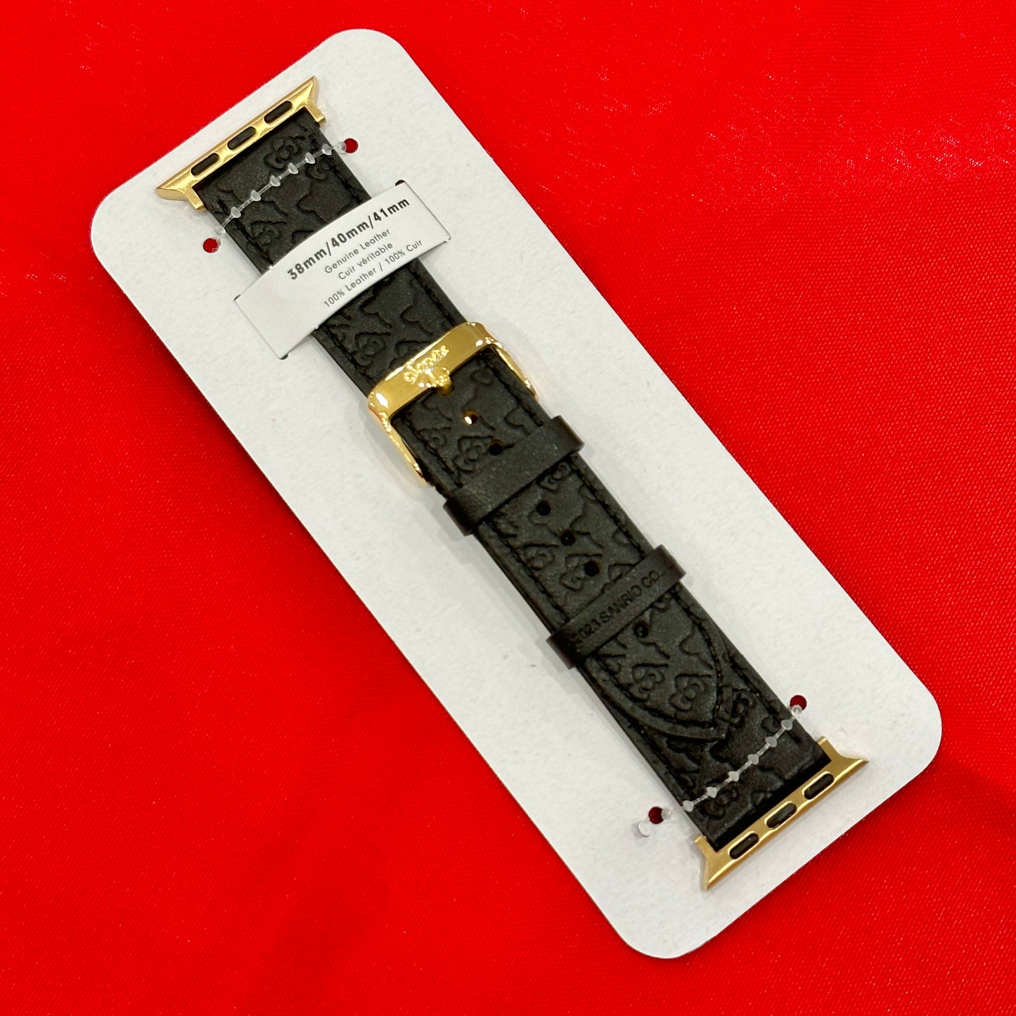 Sonix x Hello Kitty Black Leather Watchband