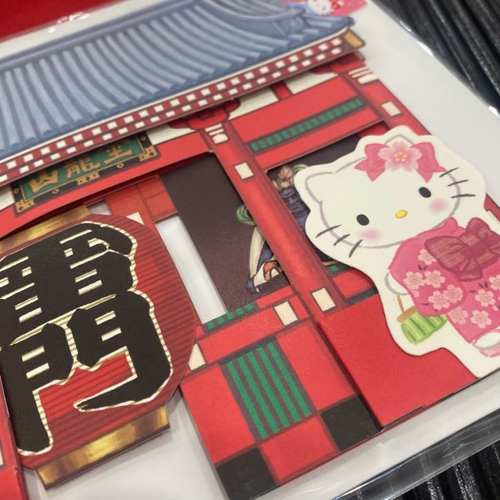 Hello Kitty "Temple" Greeting Card