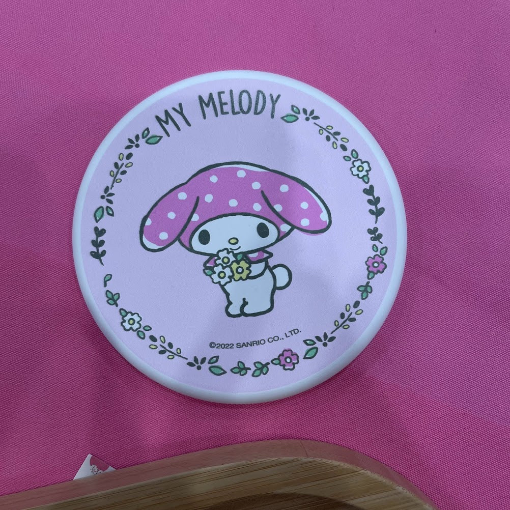 My Melody Tray w/ Coaster