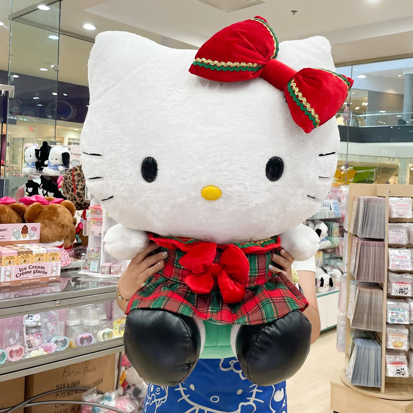 Hello Kitty 24in "Check Dress" Plush