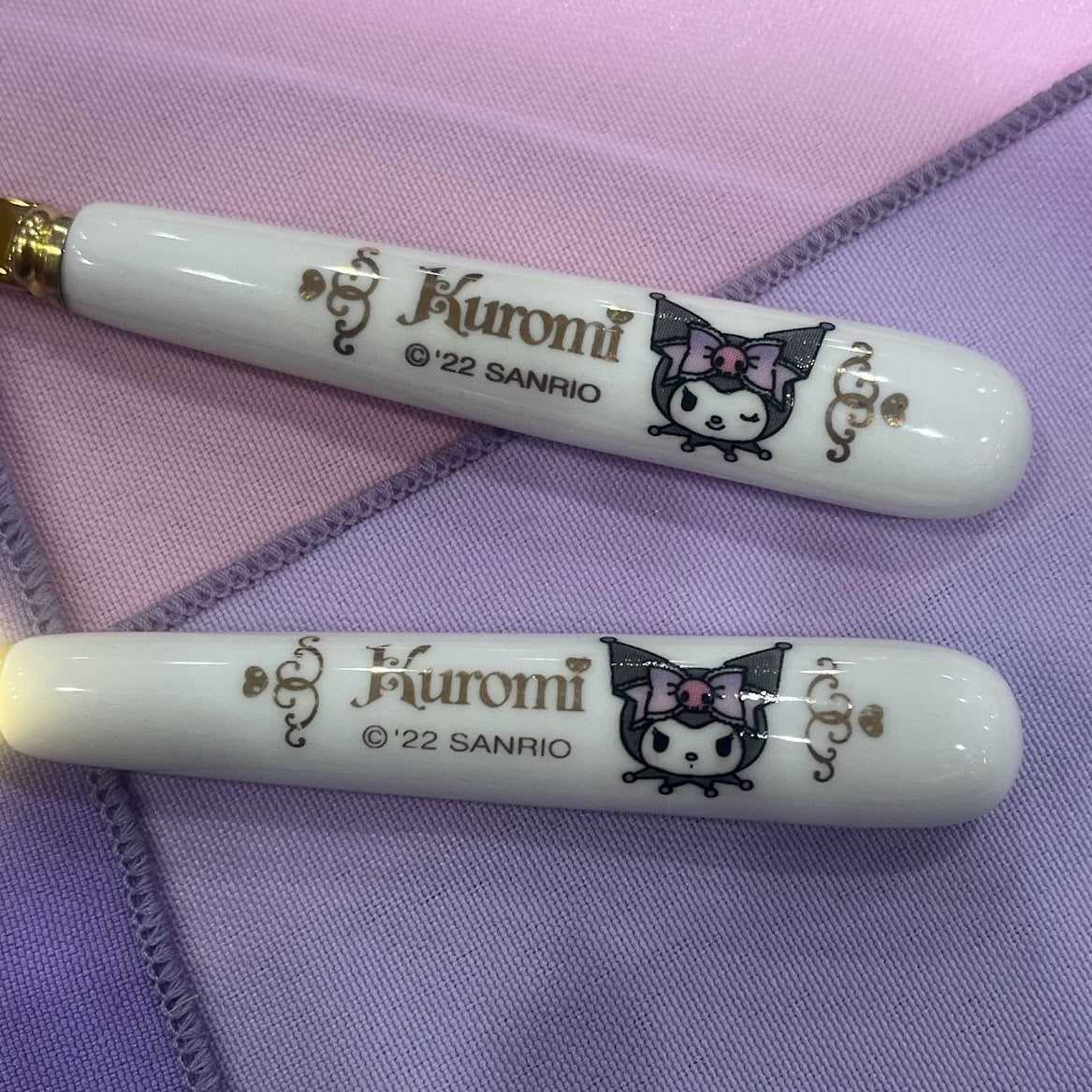 Kuromi Spoon & Fork Set