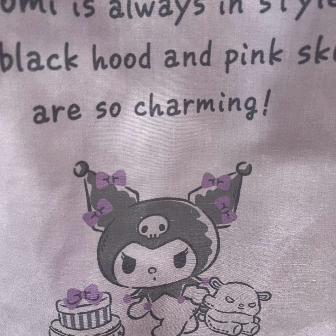 Kuromi Tote & Drawstring Bag