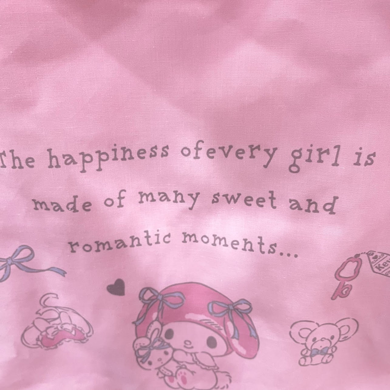 My Melody Tote & Drawstring Bag