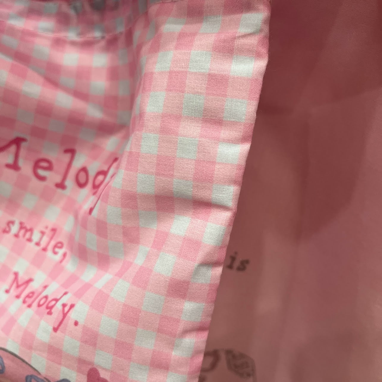 My Melody Tote & Drawstring Bag
