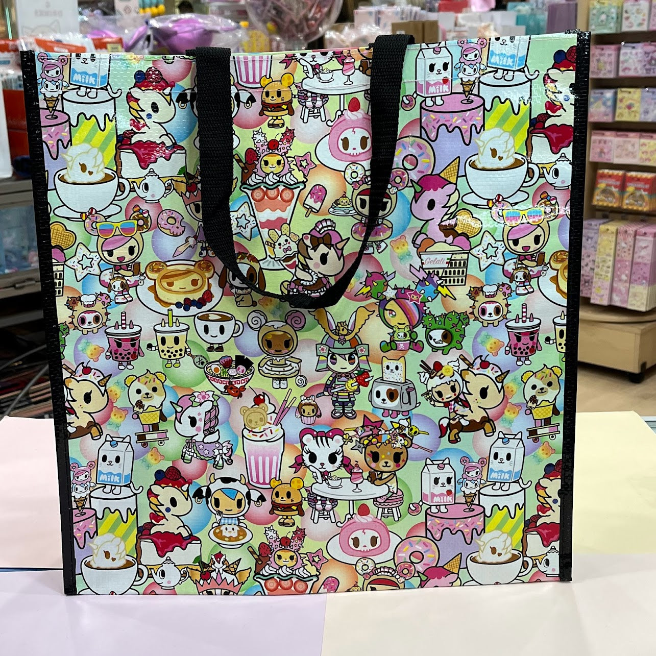 tokidoki "Sweet Cafe" Vinyl Tote