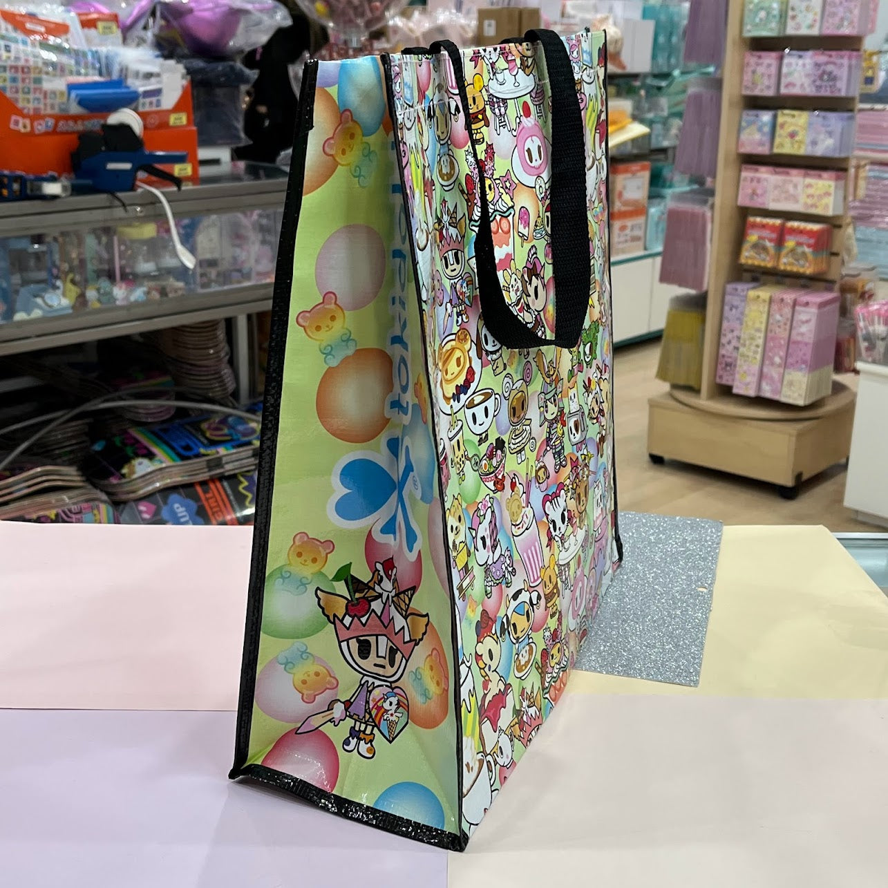 tokidoki "Sweet Cafe" Vinyl Tote
