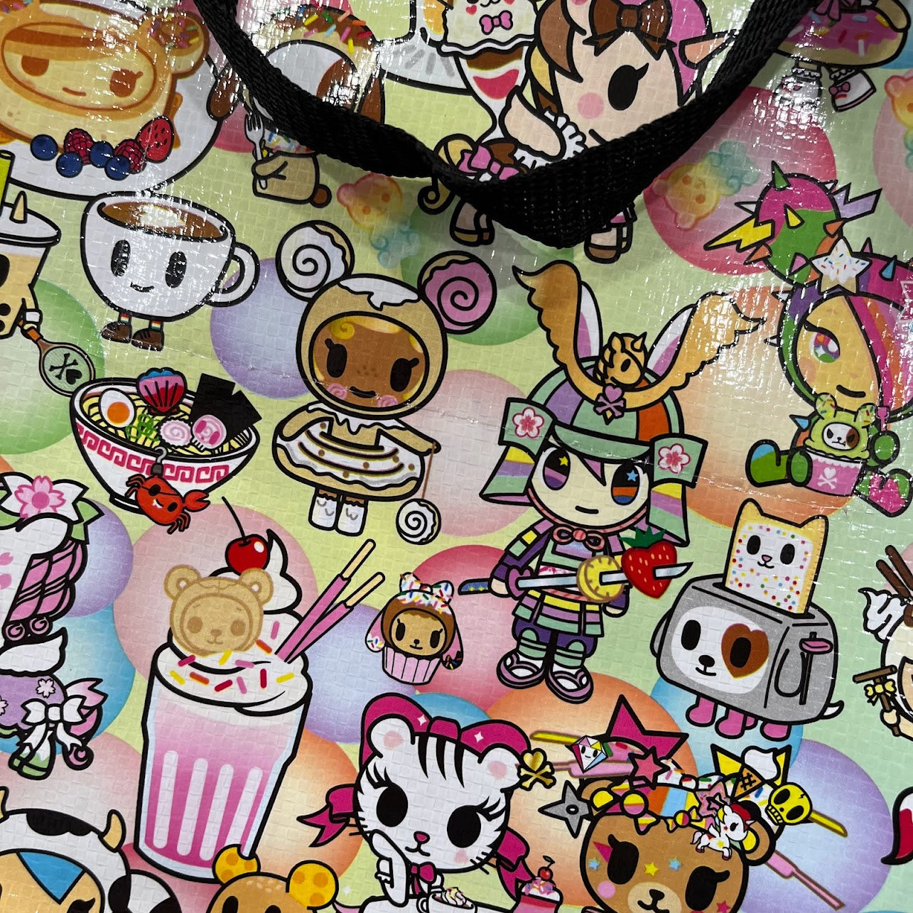 tokidoki "Sweet Cafe" Vinyl Tote