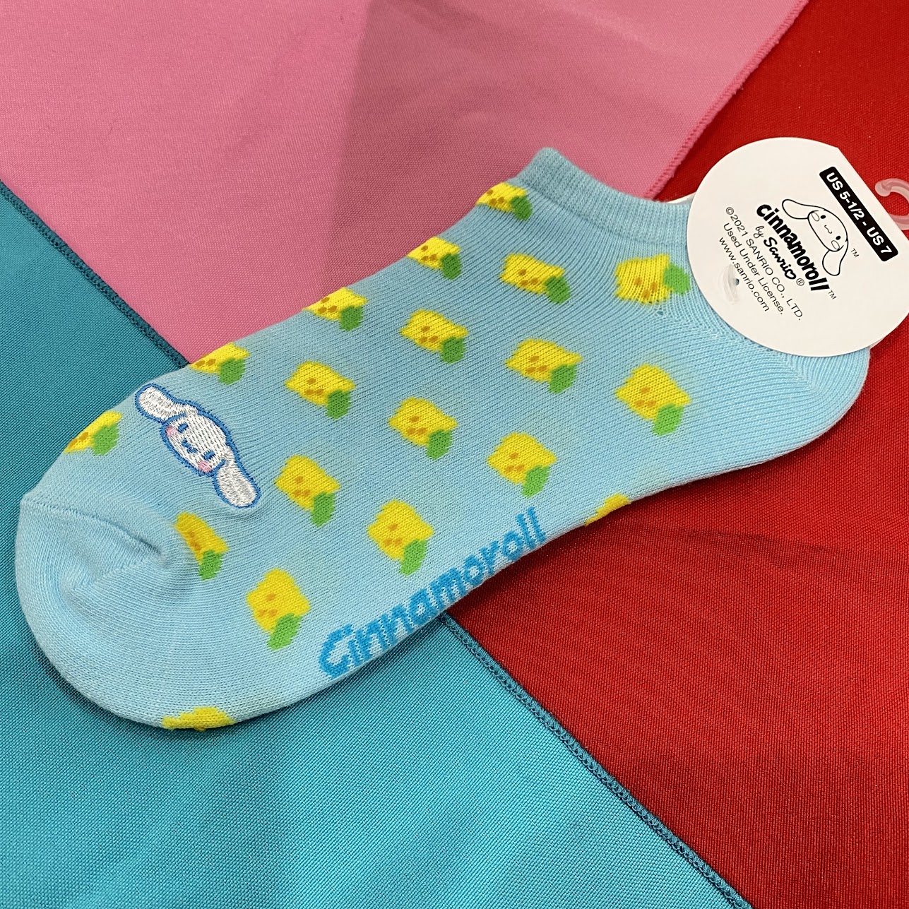 Cinnamoroll Adult Short Socks (Lemon)