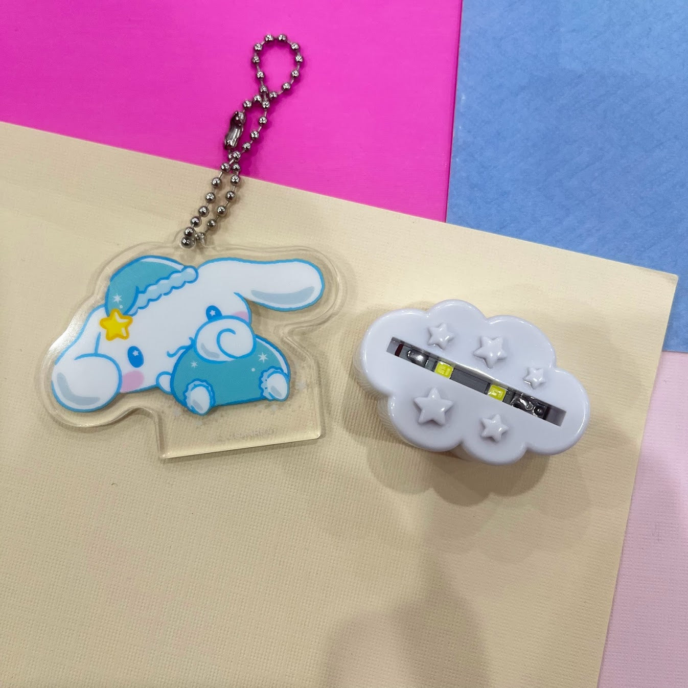 Cinnamoroll Acrylic Stand Light Keychain