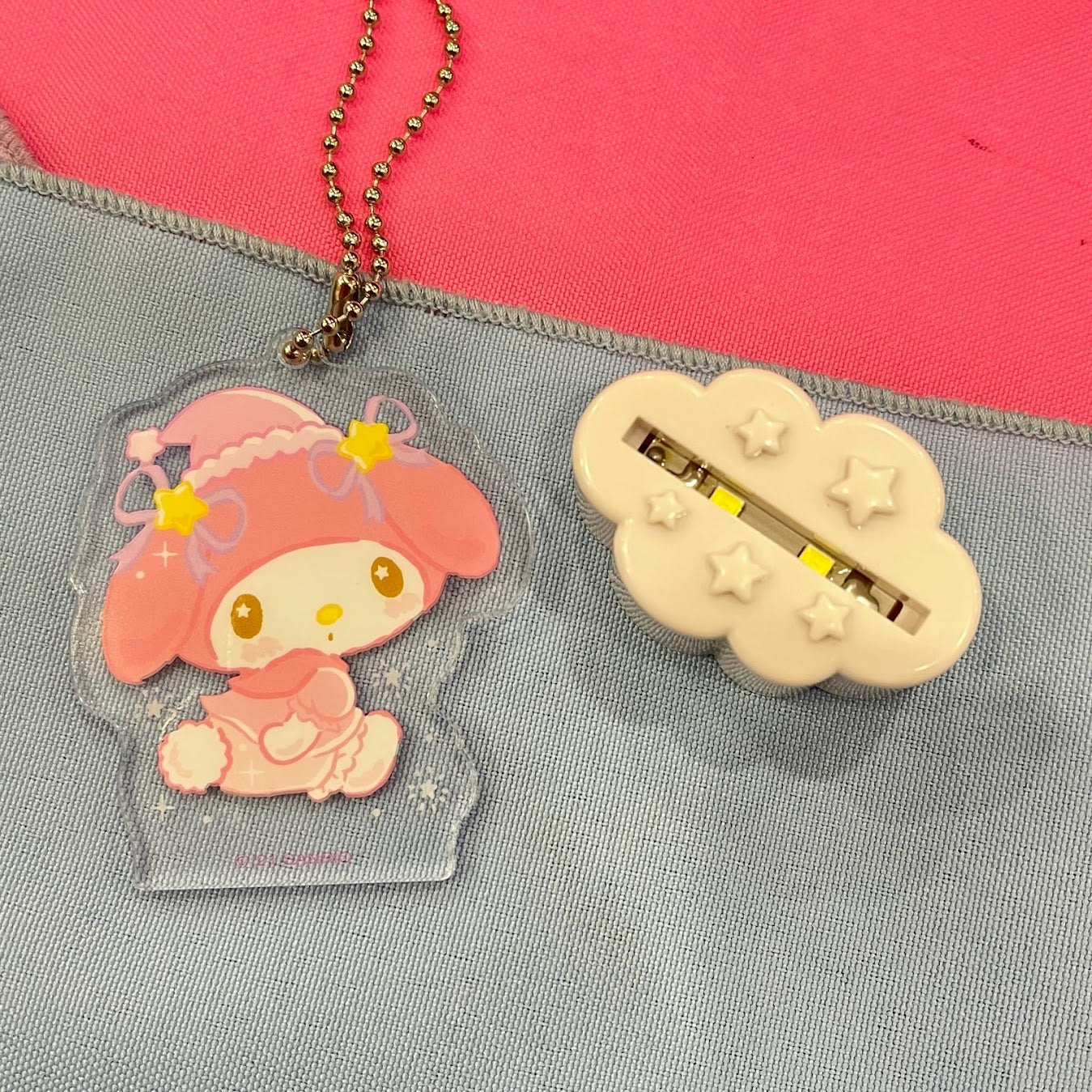 My Melody Acrylic Stand Light Keychain