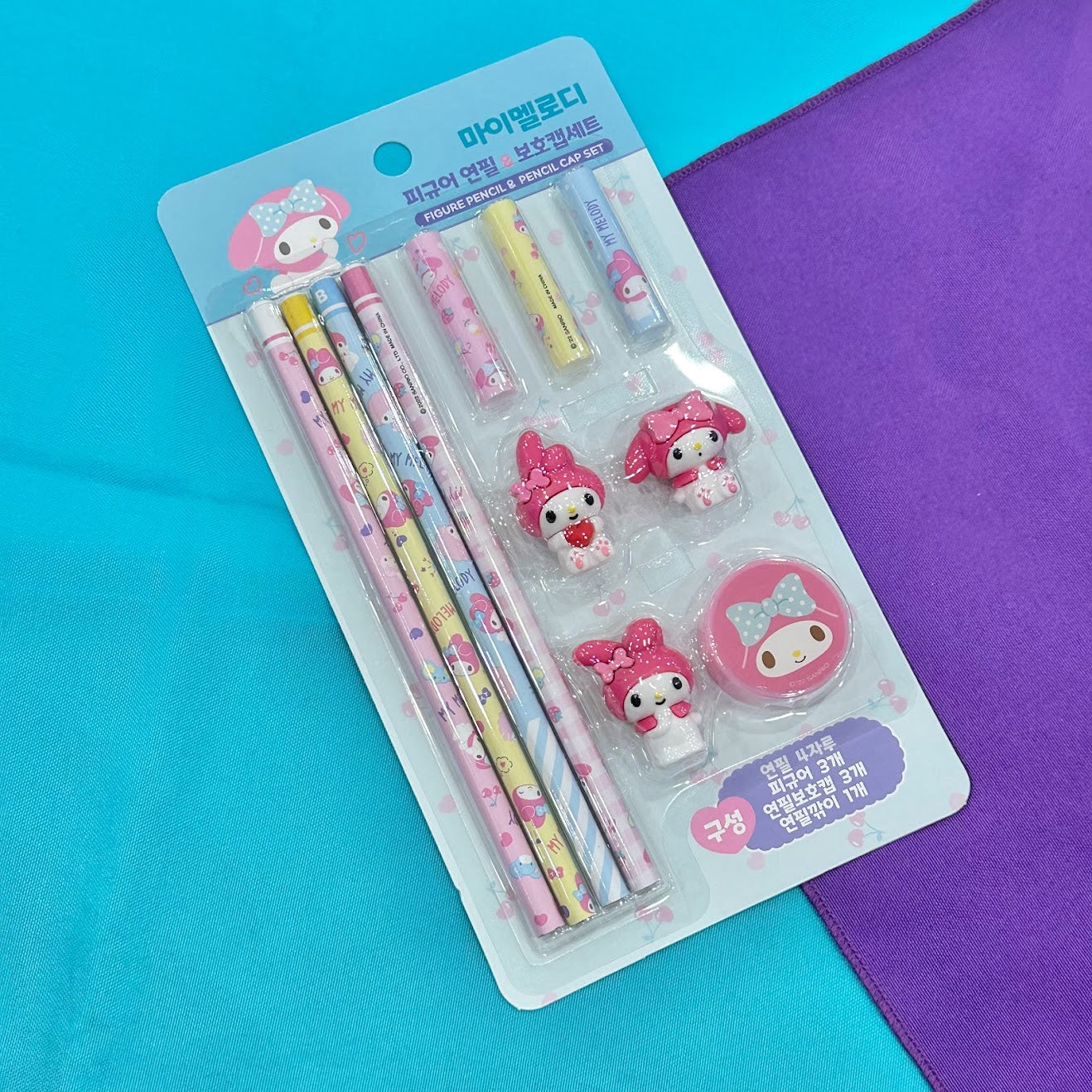 My Melody Pencil & Cap Cover Set