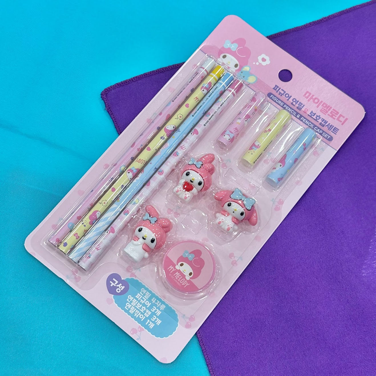My Melody Pencil & Cap Cover Set