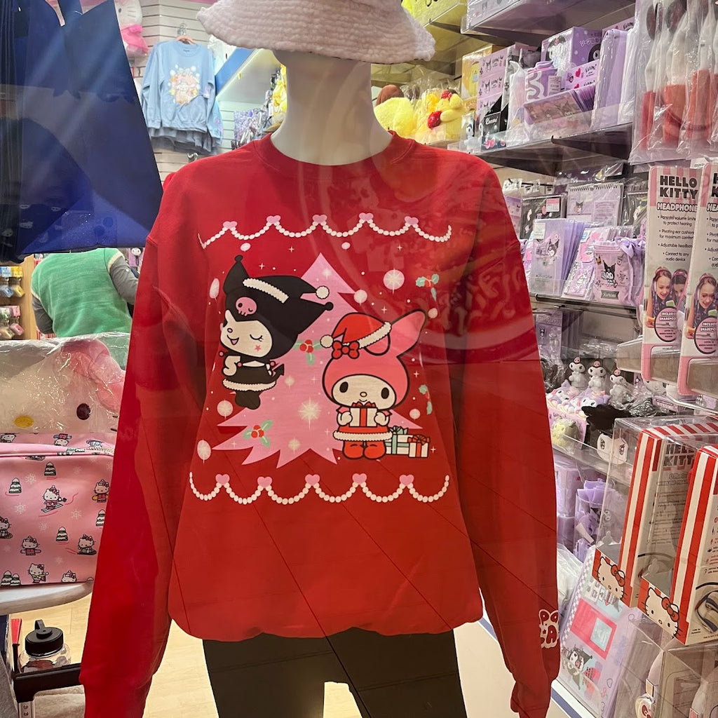 JapanLA Holiday Sweatshirt (My Melody & Kuromi)