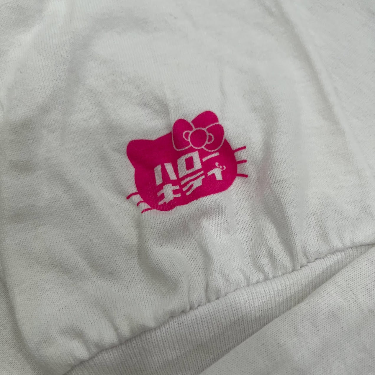 Girl "Tokyo Speed" Hello Kitty/White Character Long Sleeve