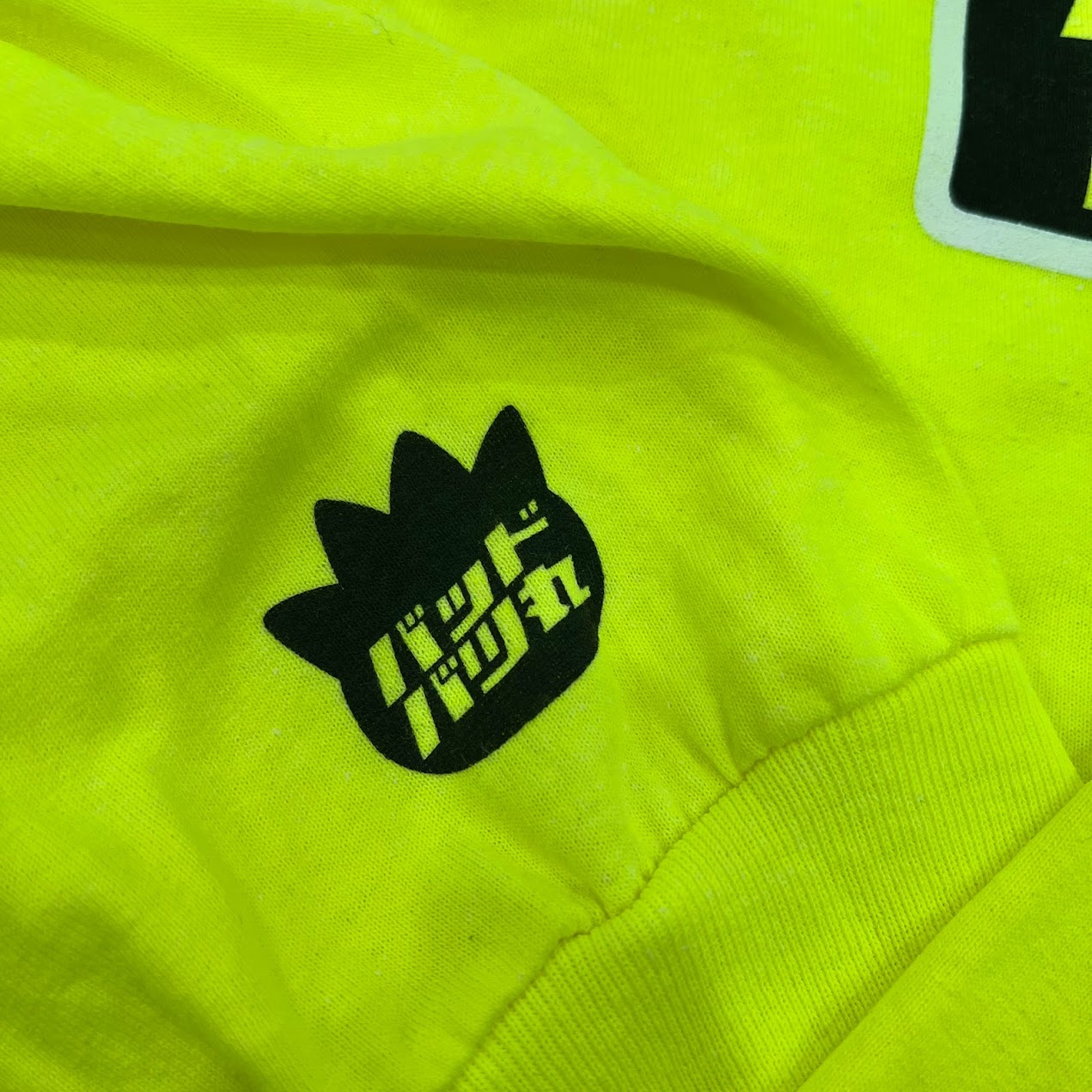 Girl "Tokyo Speed" Badtz Maru/Safety Green Character Long Sleeve